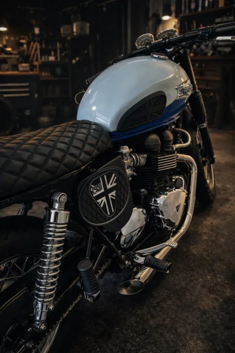 Triumph Bonneville — Rear Detail