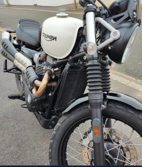Customer Bike — Front Detail