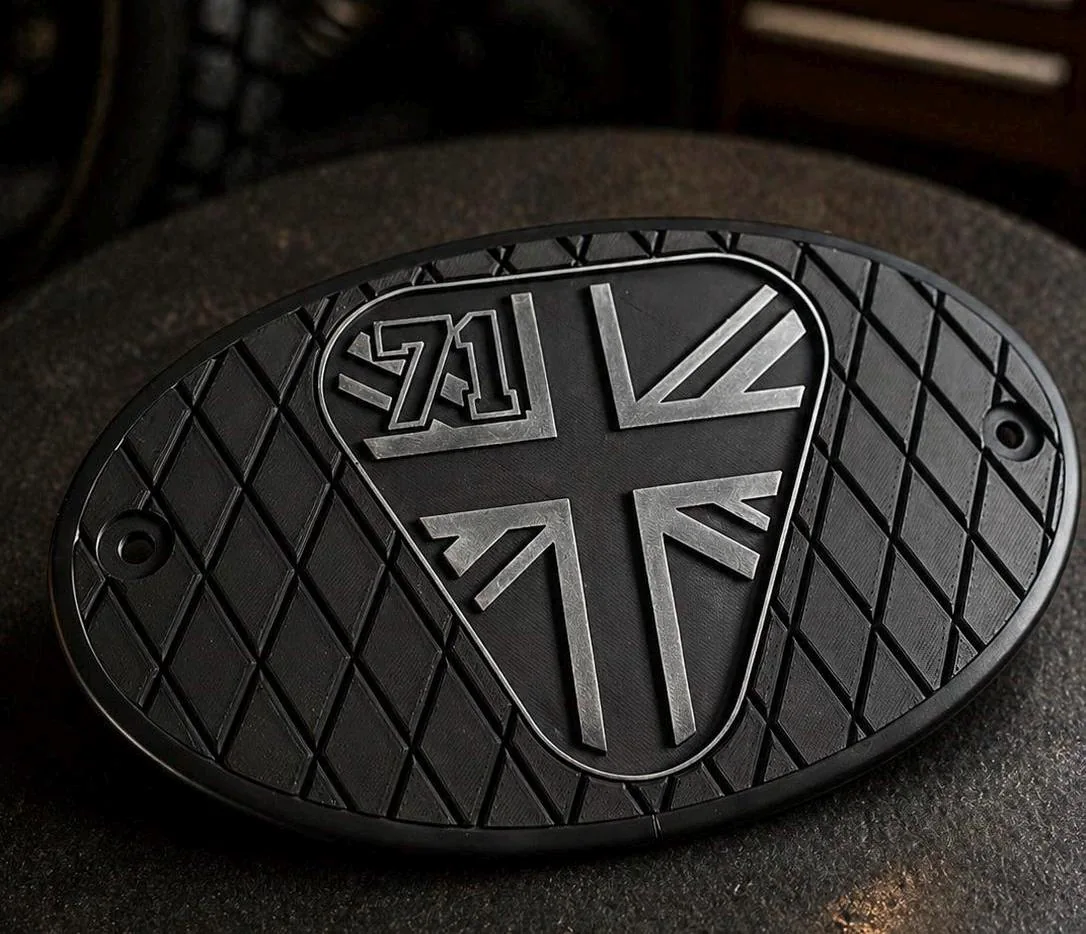 Tapa lateral personalizada — Detalle de la superficie