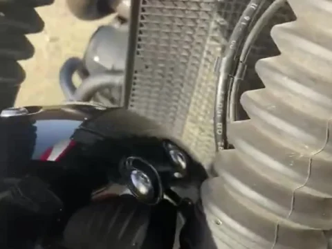 Custom Triumph Engine Cover