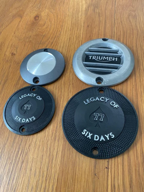 Custom Triumph Engine Cover Set