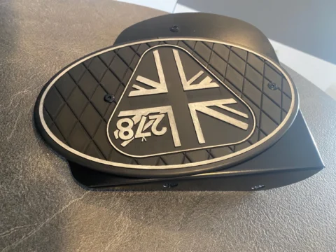 Custom Triumph Side Cover