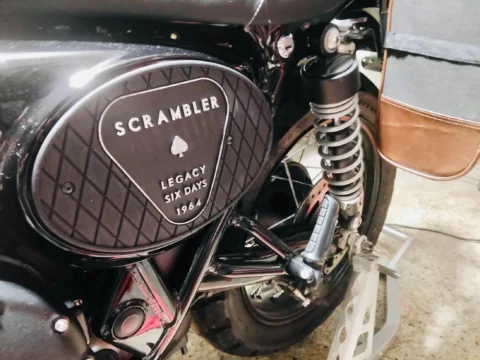 Ace of Spades Side Cover — Installed