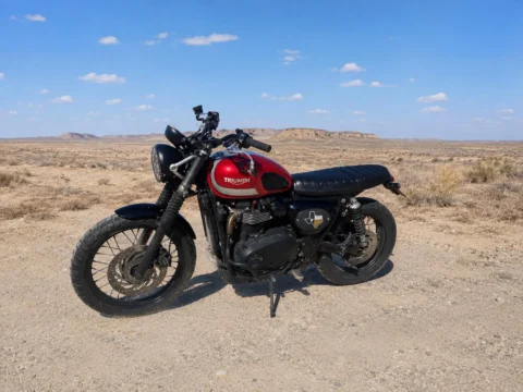 Triumph Scrambler 900 — Desert Build
