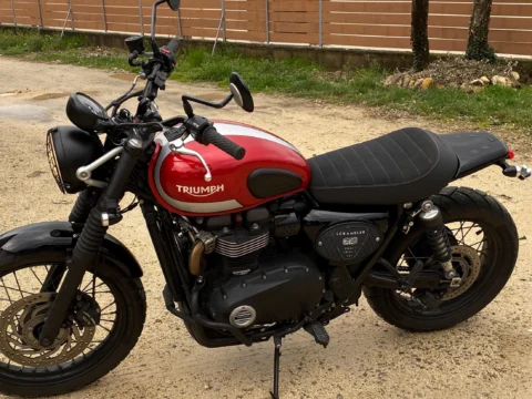 Triumph Street Scrambler 900 — Luggage Rack Delete Kit